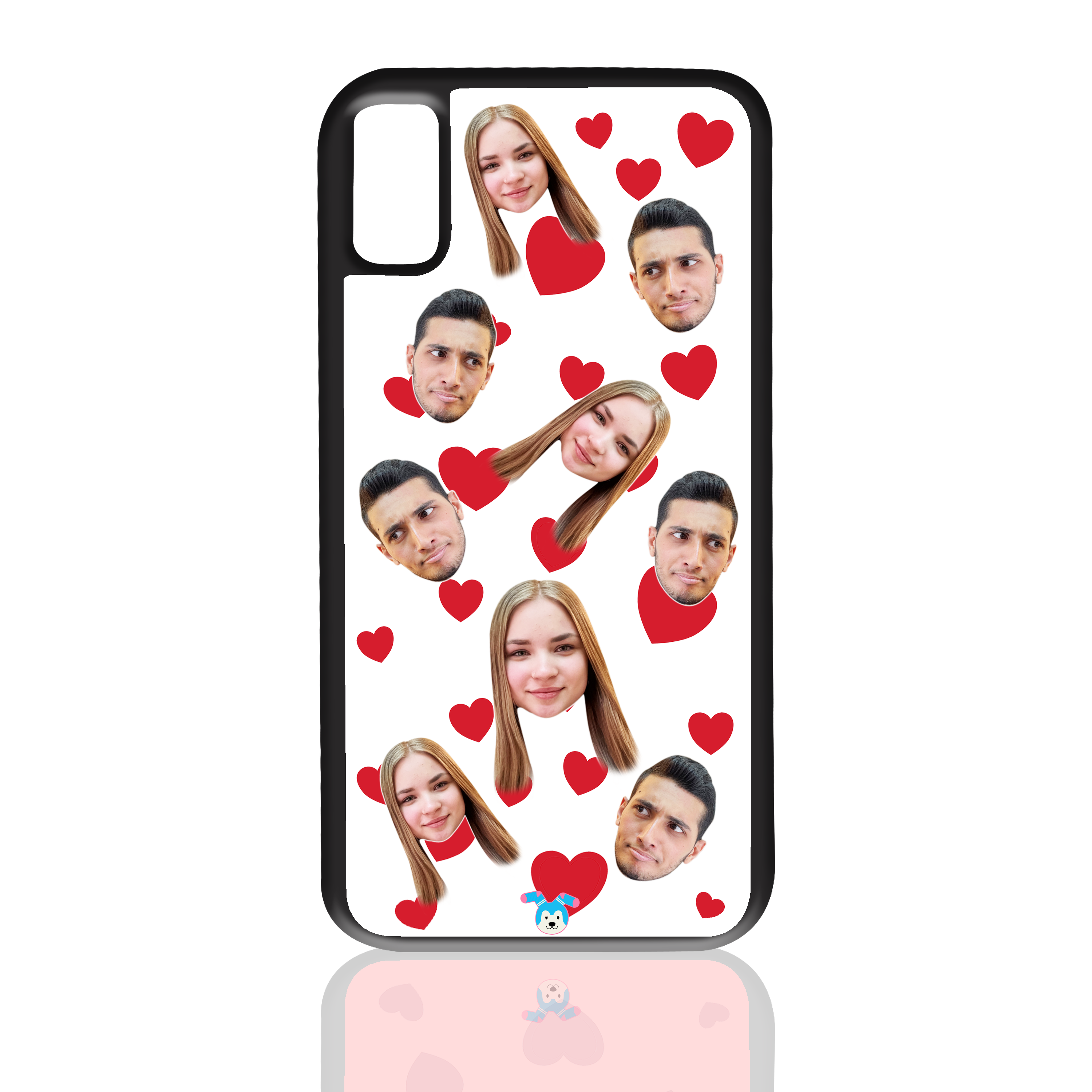 Cover per telefono con cuori ❤️